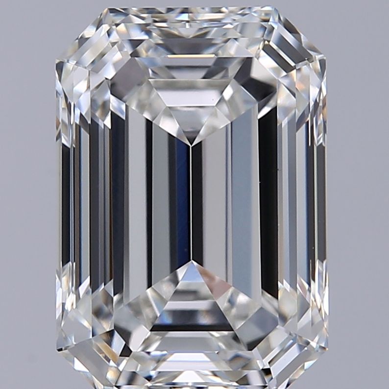 2.67 ct. emerald Lab Grown Diamond front image