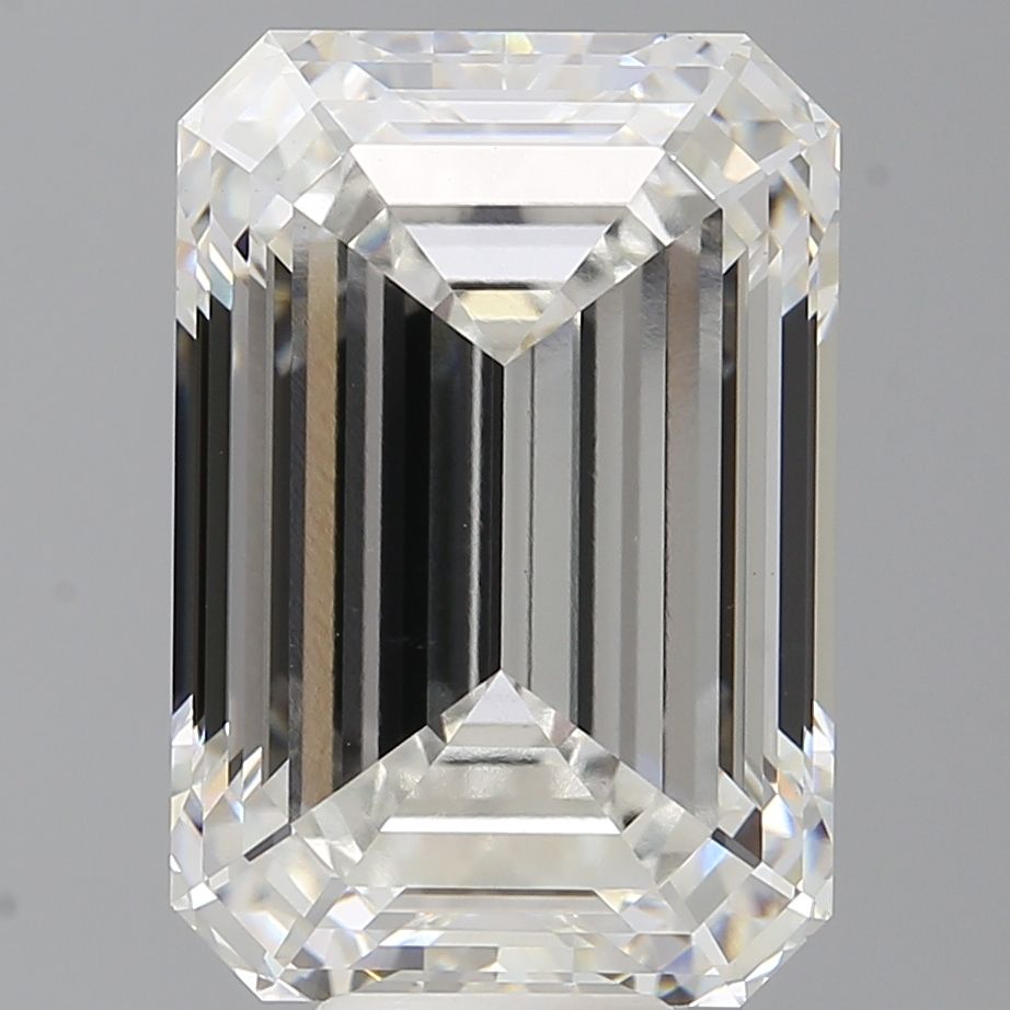 11.56 ct. emerald Lab Grown Diamond front image