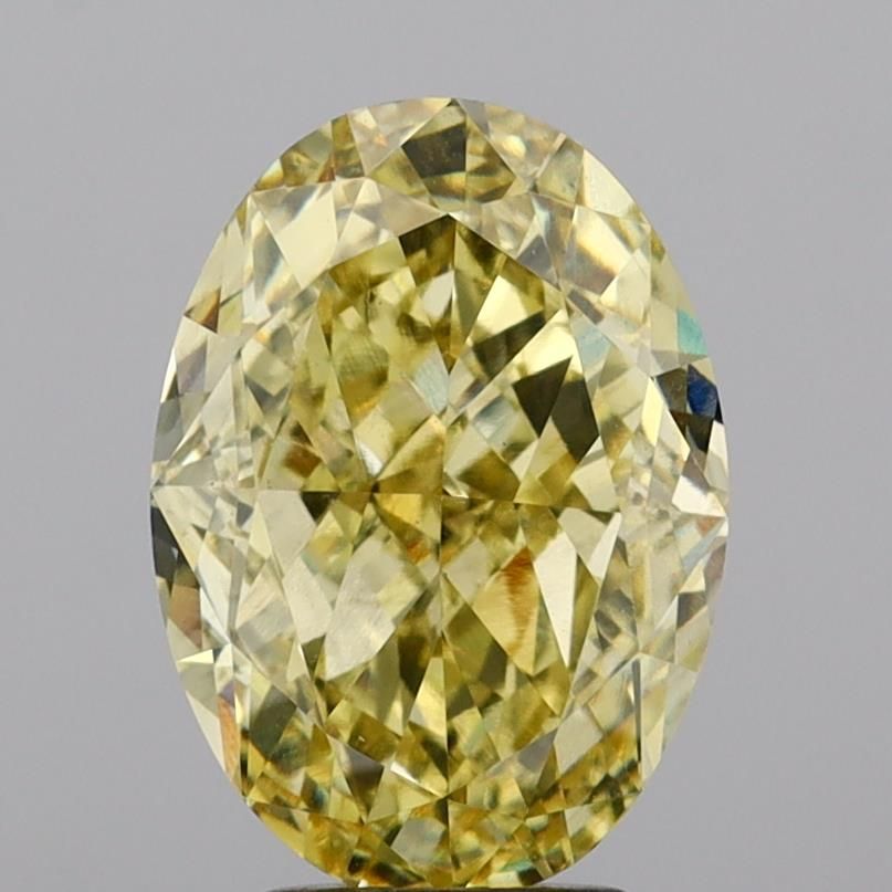 5.03 ct. oval Lab Grown Diamond front image