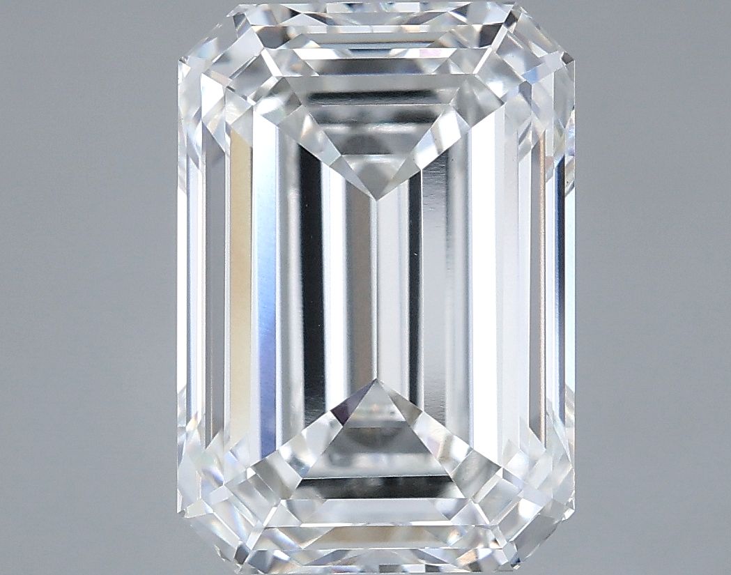 6.04 ct. emerald Lab Grown Diamond front image