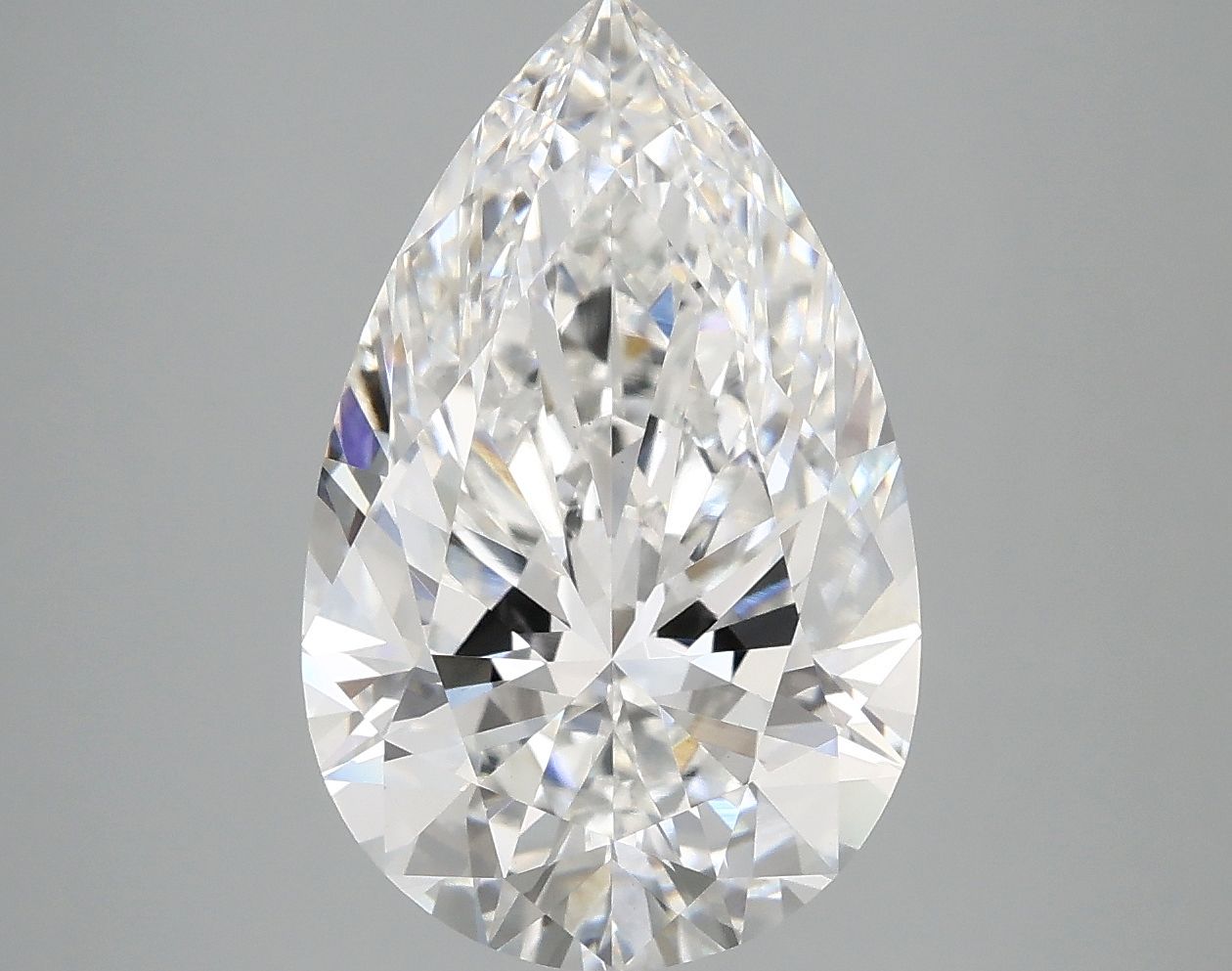 5.09 ct. pear Lab Grown Diamond front image