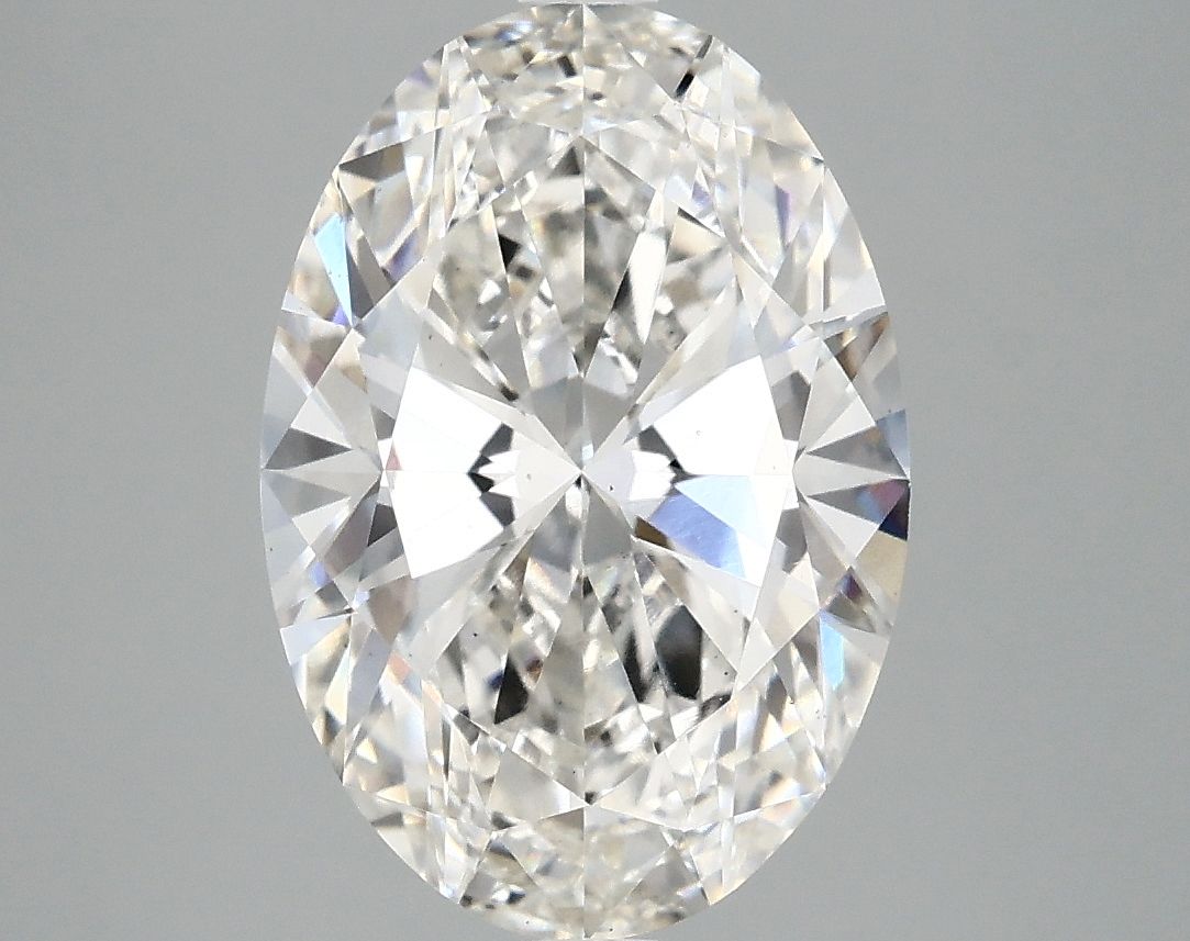 3.74 ct. oval Lab Grown Diamond front image