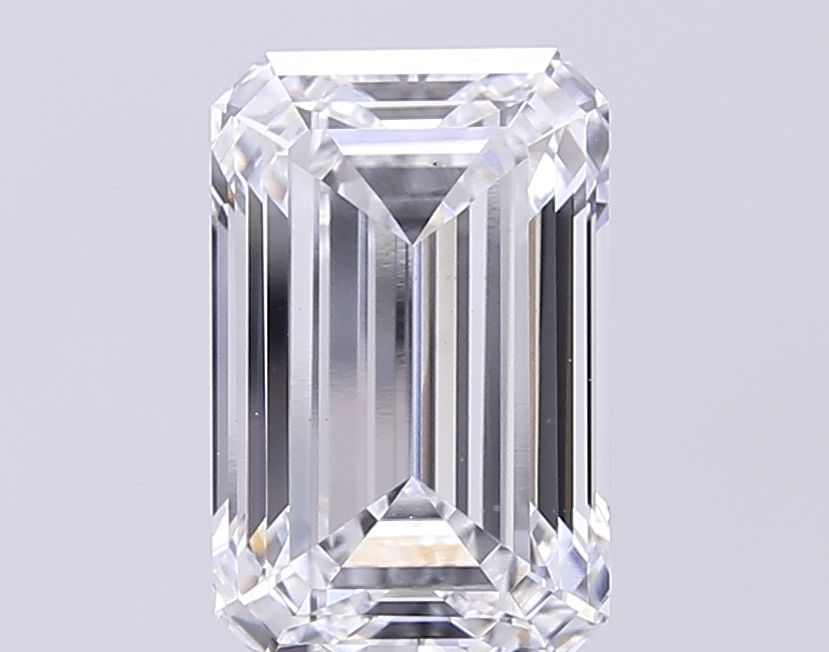 3.55 ct. emerald Lab Grown Diamond front image