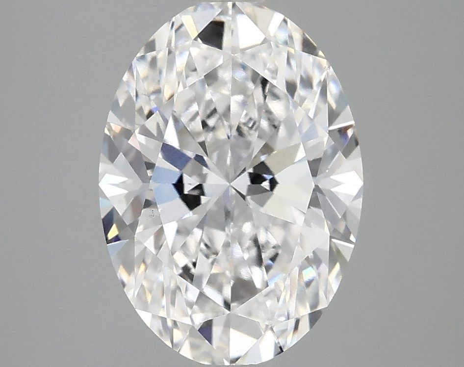2.84 ct. oval Lab Grown Diamond front image