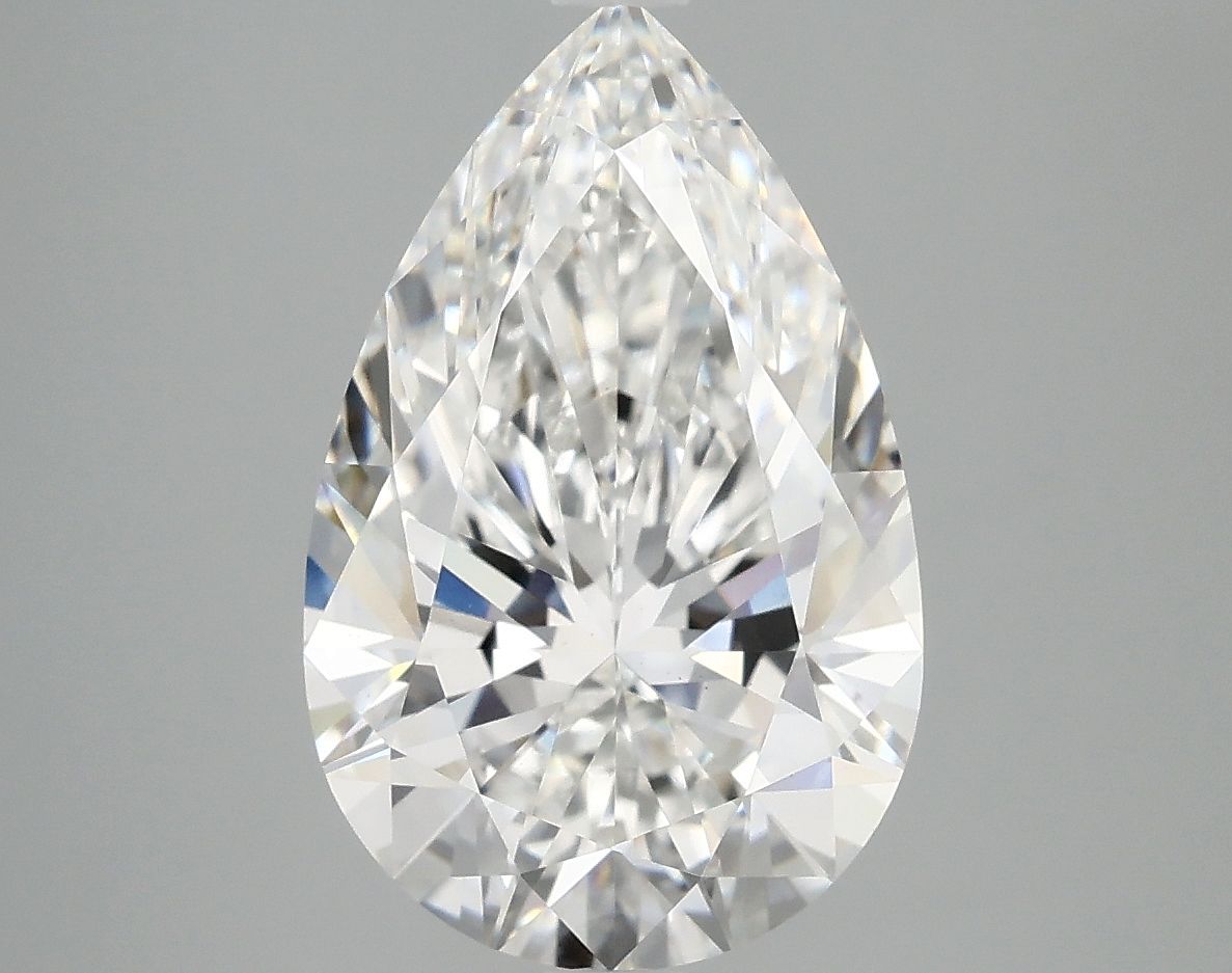 4.06 ct. pear Lab Grown Diamond front image