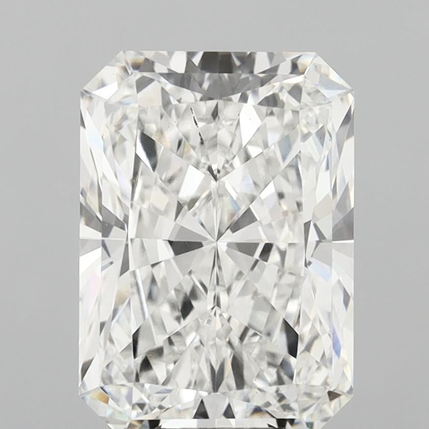 6.10 ct. radiant Lab Grown Diamond front image
