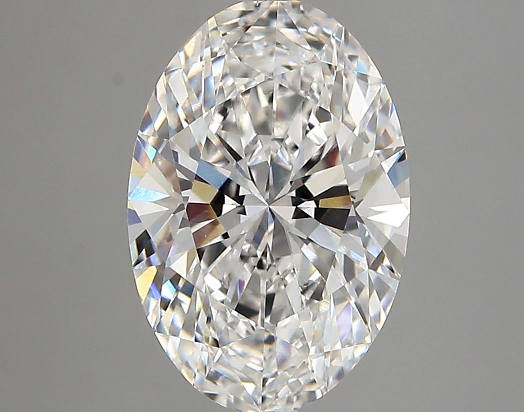 3.02 ct. oval Lab Grown Diamond front image