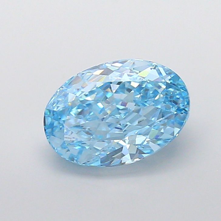 3.96 ct. oval Lab Grown Diamond front image