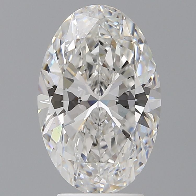 3.58 ct. oval Lab Grown Diamond front image