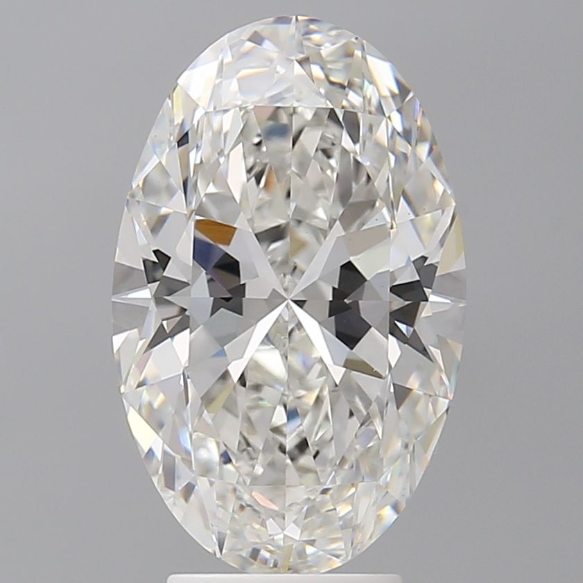 4.57 ct. oval Lab Grown Diamond front image