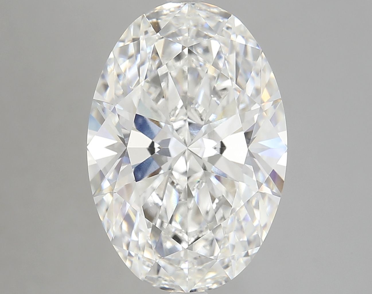 7.04 ct. oval Lab Grown Diamond front image