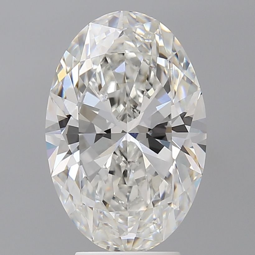 4.58 ct. oval Lab Grown Diamond front image