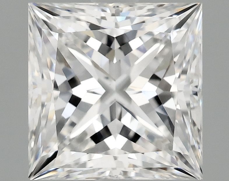 2.10 ct. princess Lab Grown Diamond front image