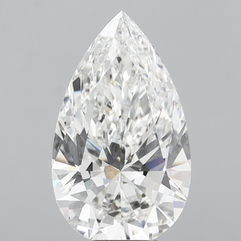 6.08 ct. pear Lab Grown Diamond front image