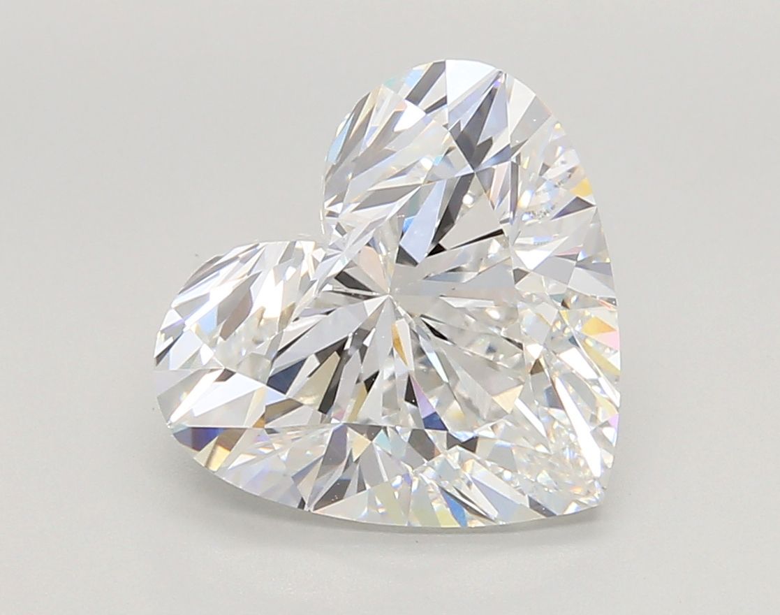 5.07 ct. heart Lab Grown Diamond front image