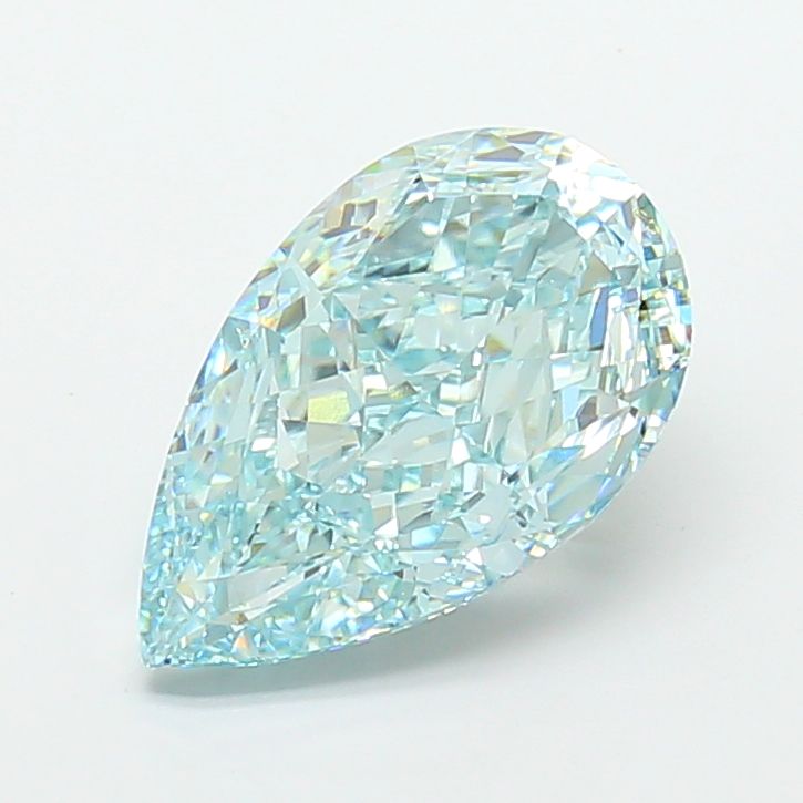 8.03 ct. pear Lab Grown Diamond front image