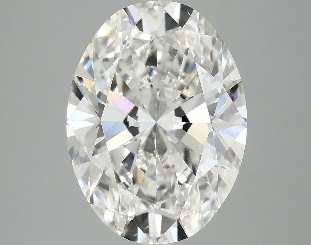 3.90 ct. oval Lab Grown Diamond front image