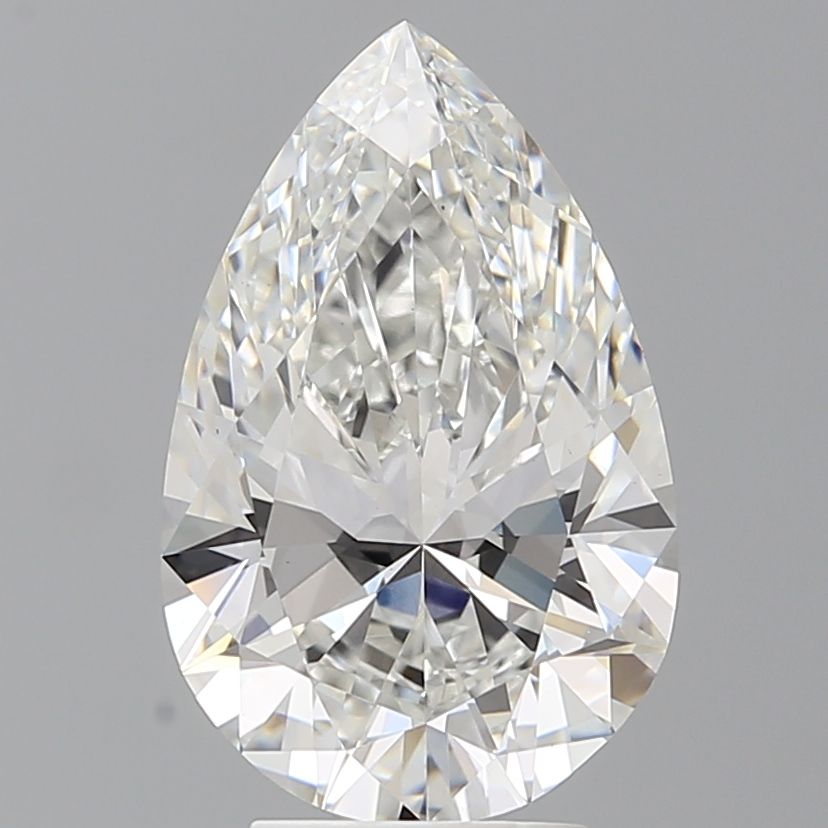 4.09 ct. pear Lab Grown Diamond front image