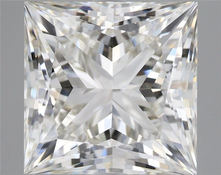 4.02 ct. princess Lab Grown Diamond front image