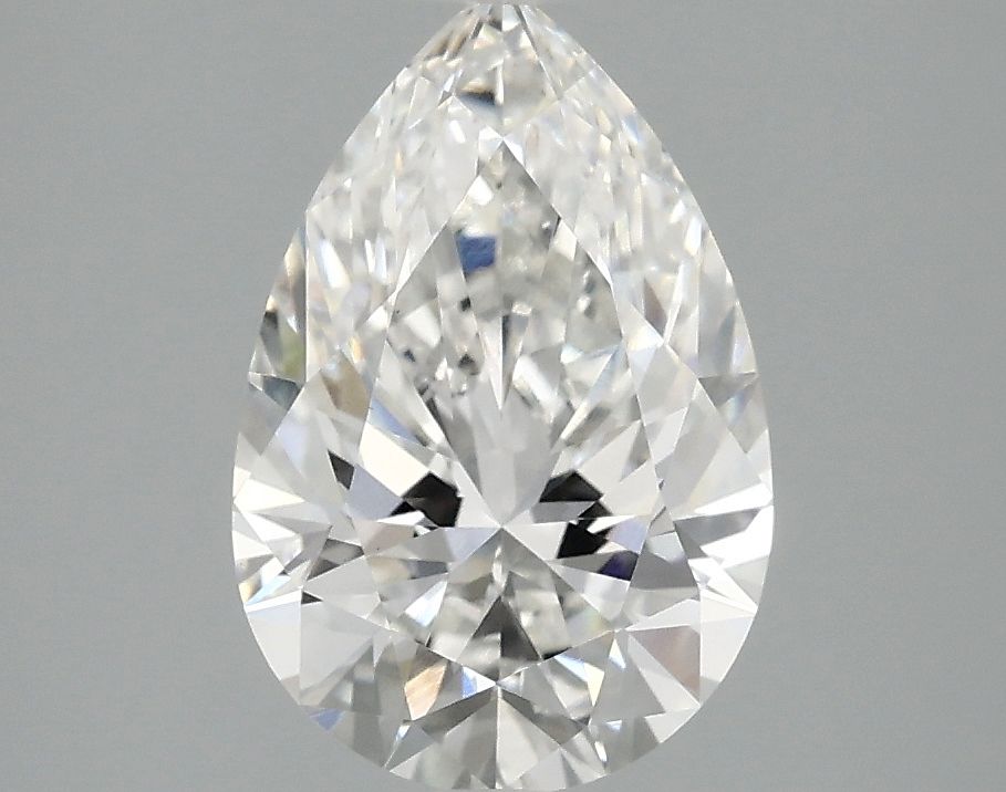 2.10 ct. pear Lab Grown Diamond front image