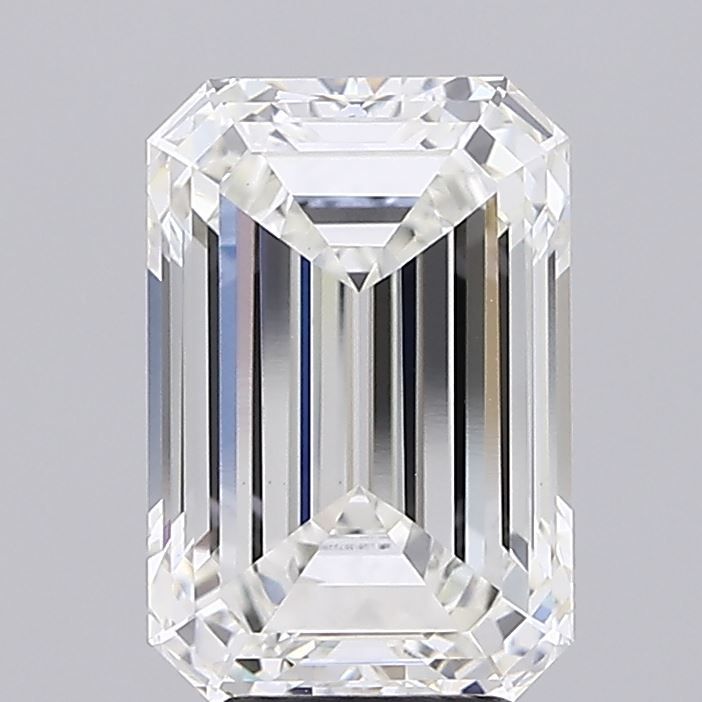 5.04 ct. emerald Lab Grown Diamond front image