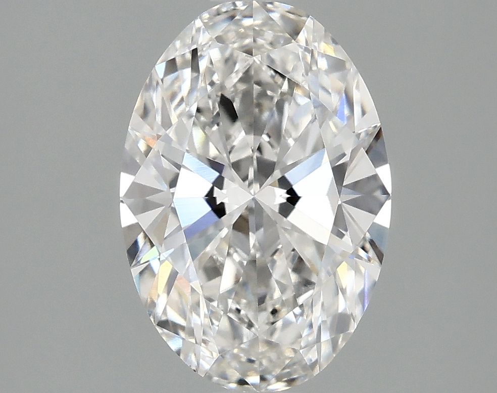 1.45 ct. oval Lab Grown Diamond front image