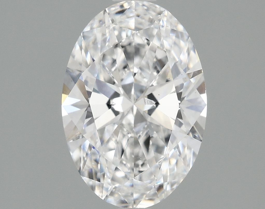 1.42 ct. oval Lab Grown Diamond front image