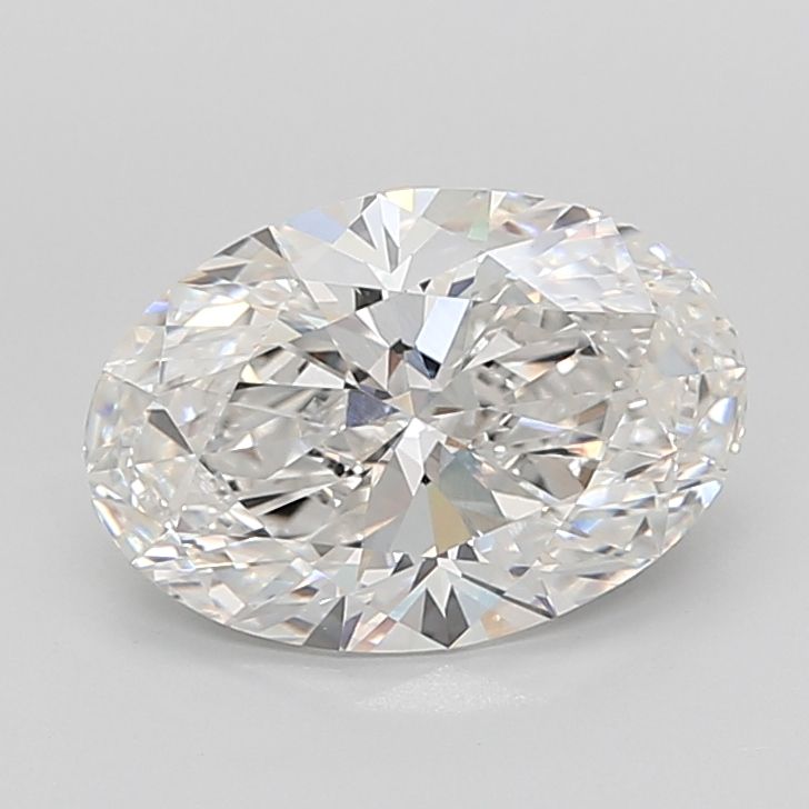 5.10 ct. oval Lab Grown Diamond front image