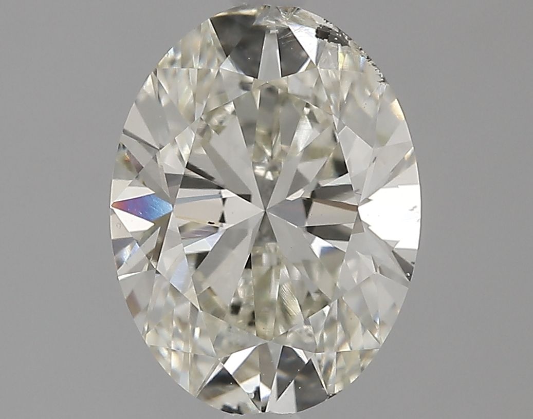 2.01 ct. oval Lab Grown Diamond front image