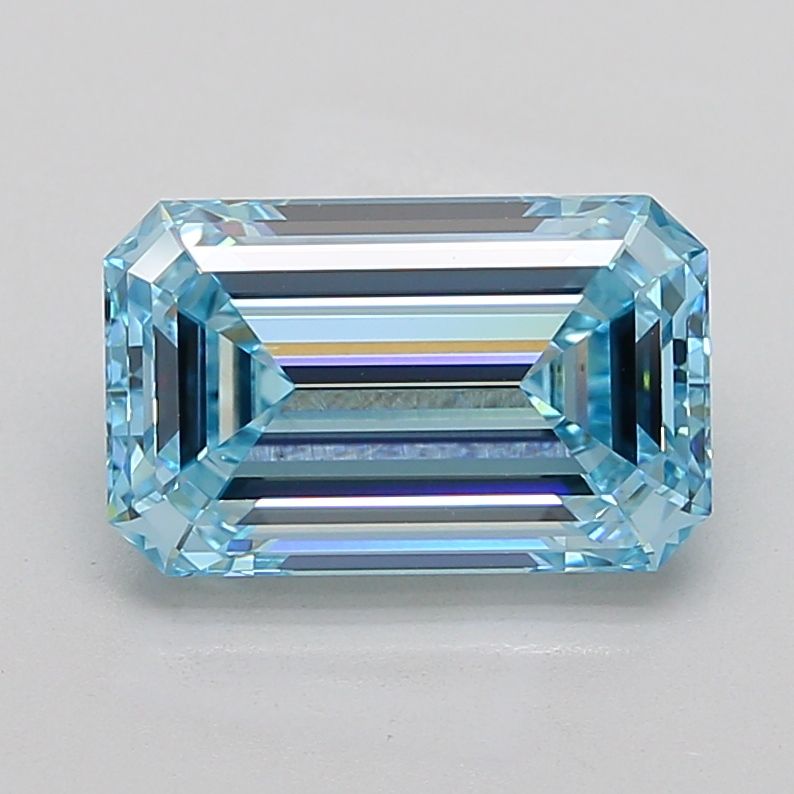5.04 ct. emerald Lab Grown Diamond front image