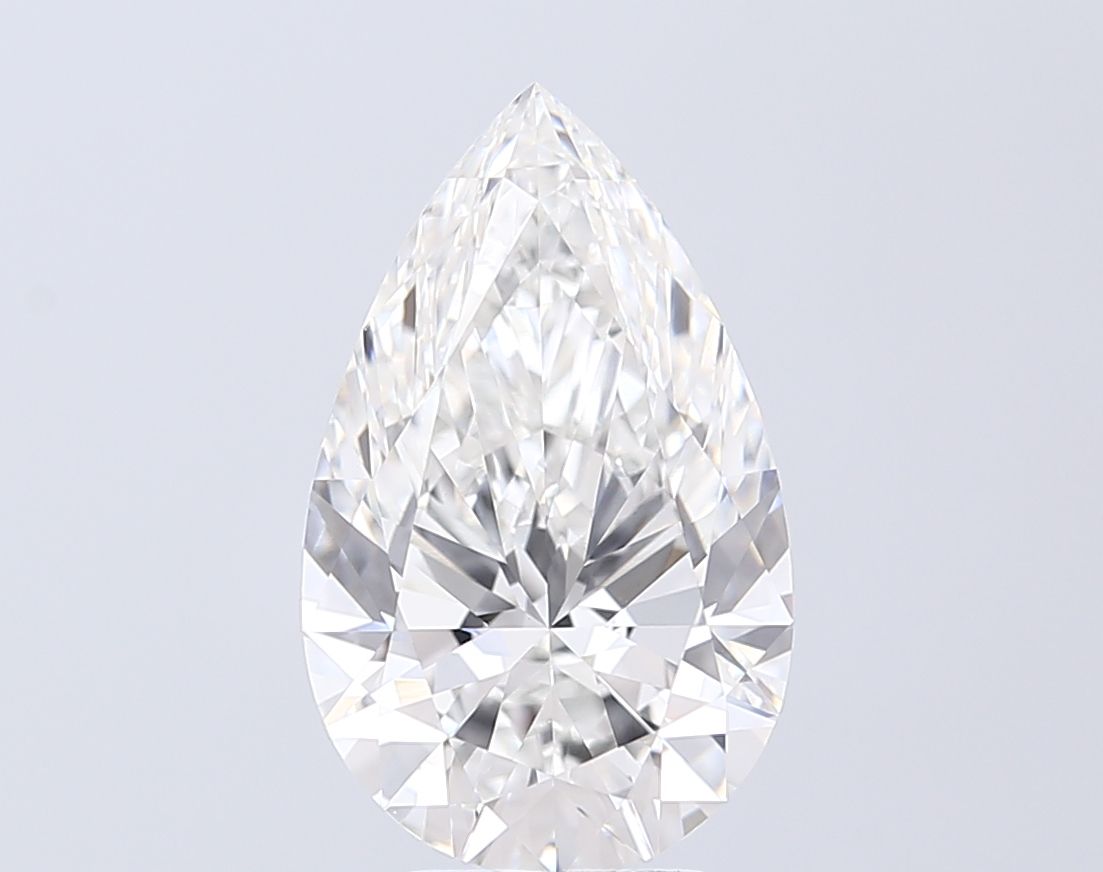 10.09 ct. pear Lab Grown Diamond front image
