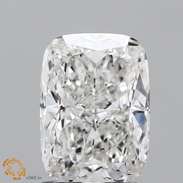1.55 ct lab-grown Cushion brilliant Diamond