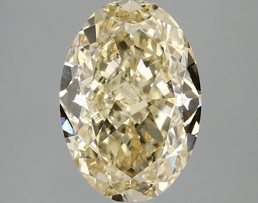 3.05 ct. oval Lab Grown Diamond front image