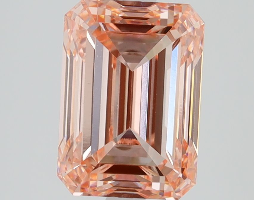 3.03 ct. emerald Lab Grown Diamond front image