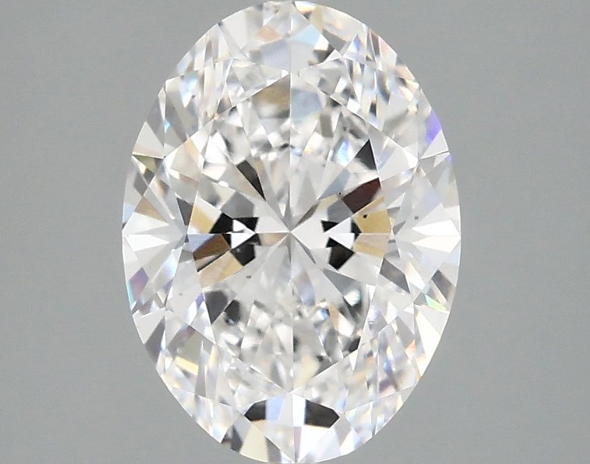 2.08 ct. oval Lab Grown Diamond front image
