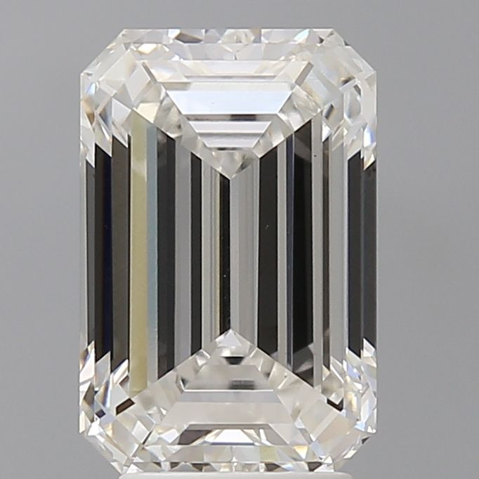4.10 ct. emerald Lab Grown Diamond front image
