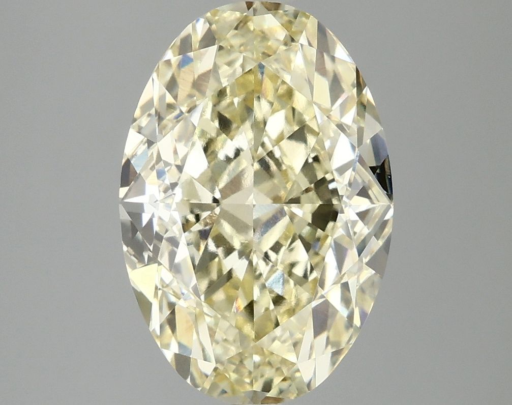 4.09 ct. oval Lab Grown Diamond front image