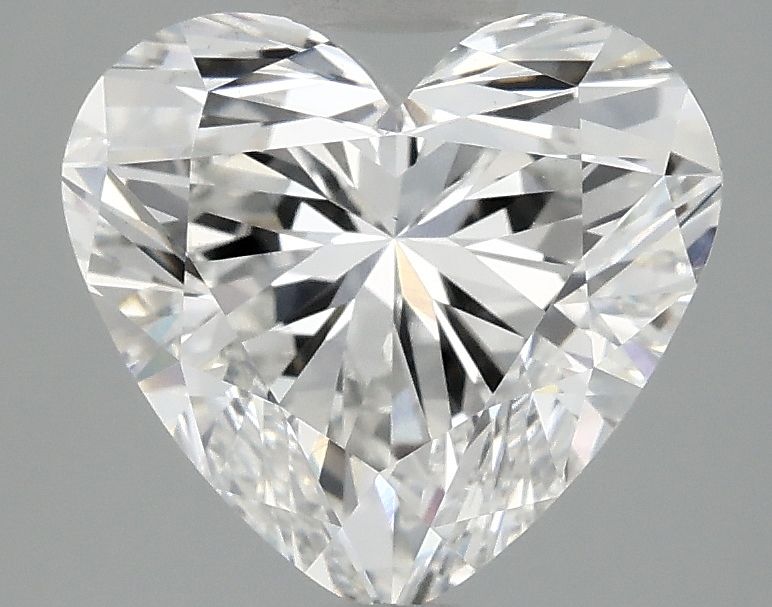 3.1 carat f VS1 EX Cut IGI heart diamond