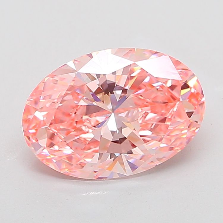 5.09 ct. oval Lab Grown Diamond front image