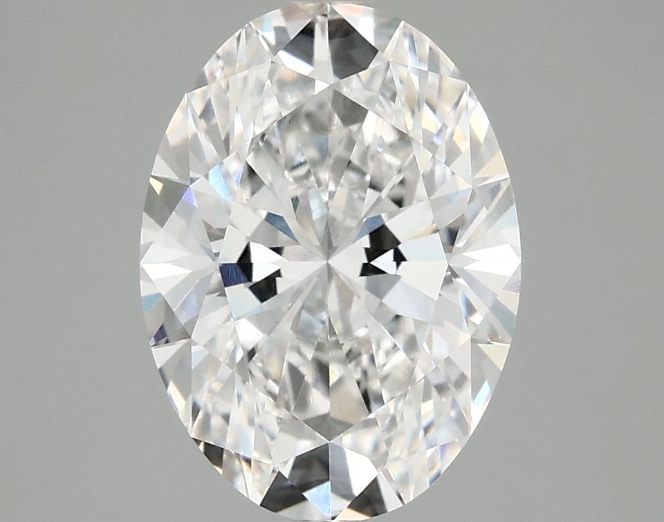 3.10 ct. oval Lab Grown Diamond front image