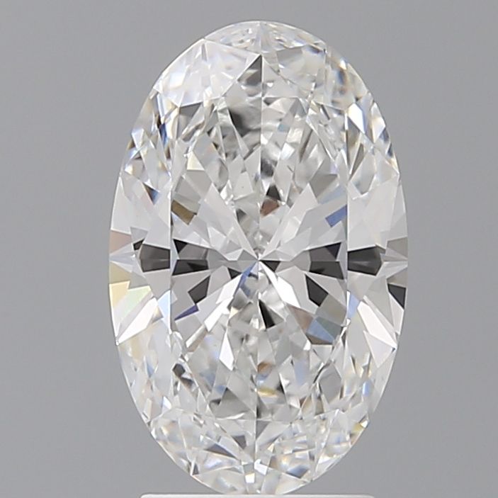 2.60 ct. oval Lab Grown Diamond front image
