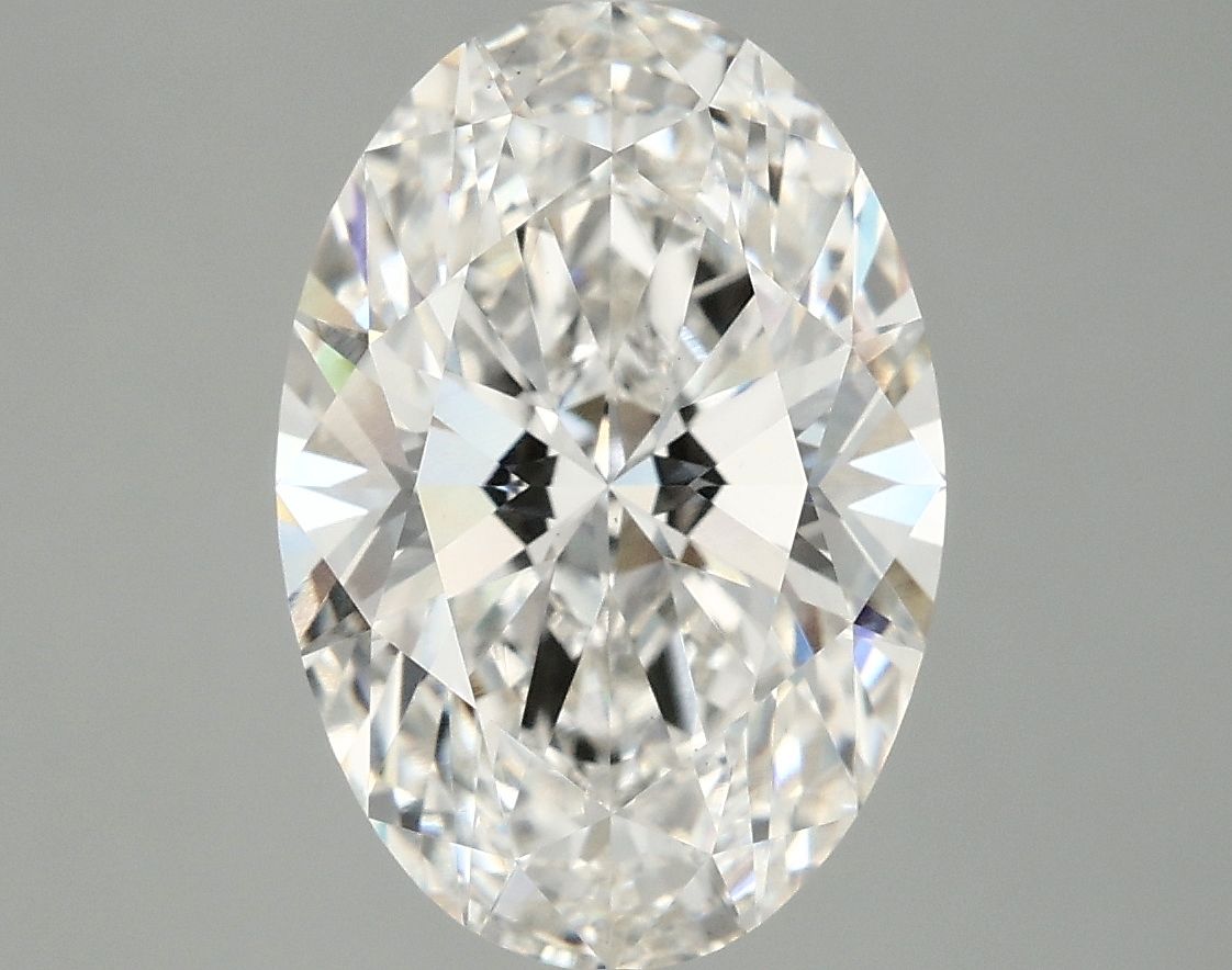 4.07 ct. oval Lab Grown Diamond front image
