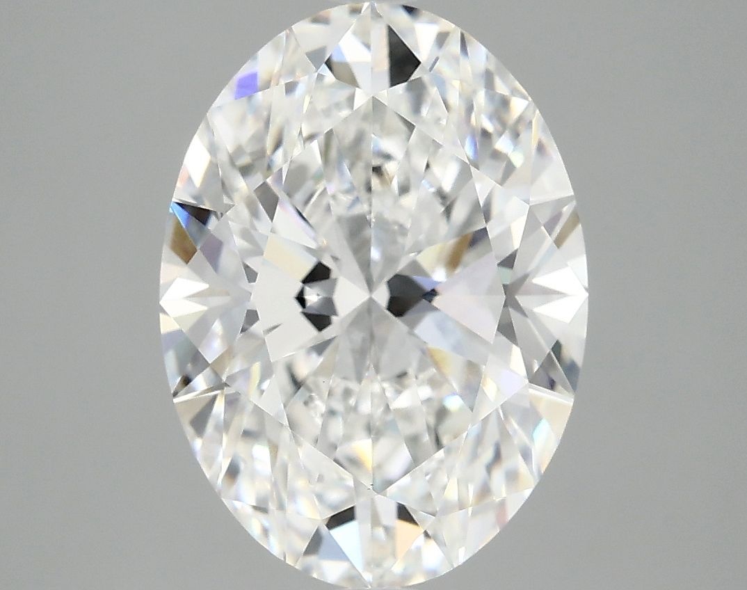 3.85 ct. oval Lab Grown Diamond front image