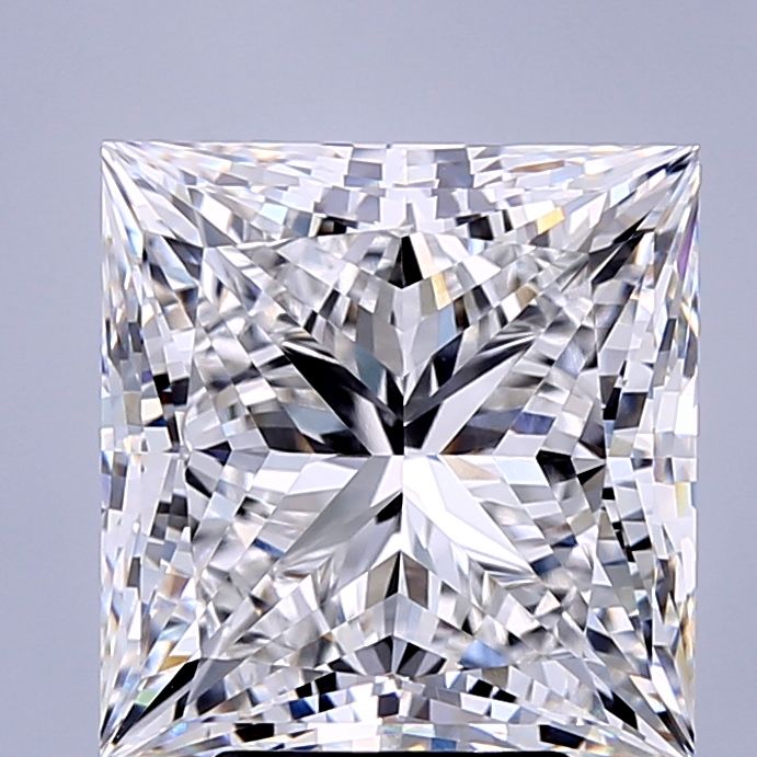 6.03 ct. princess Lab Grown Diamond front image