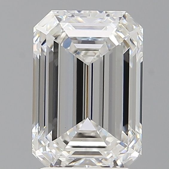 2.59 ct. emerald Lab Grown Diamond front image
