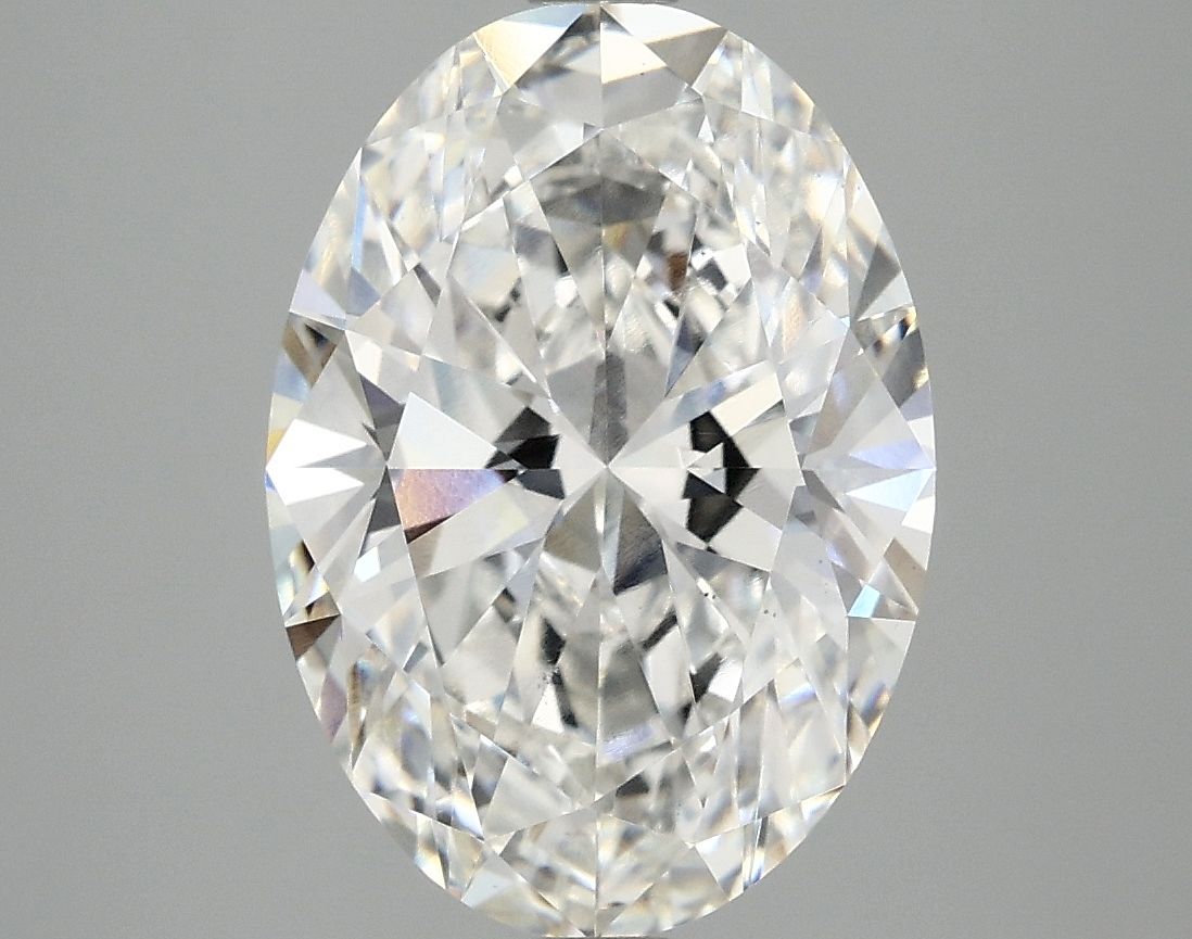 4.10 ct. oval Lab Grown Diamond front image