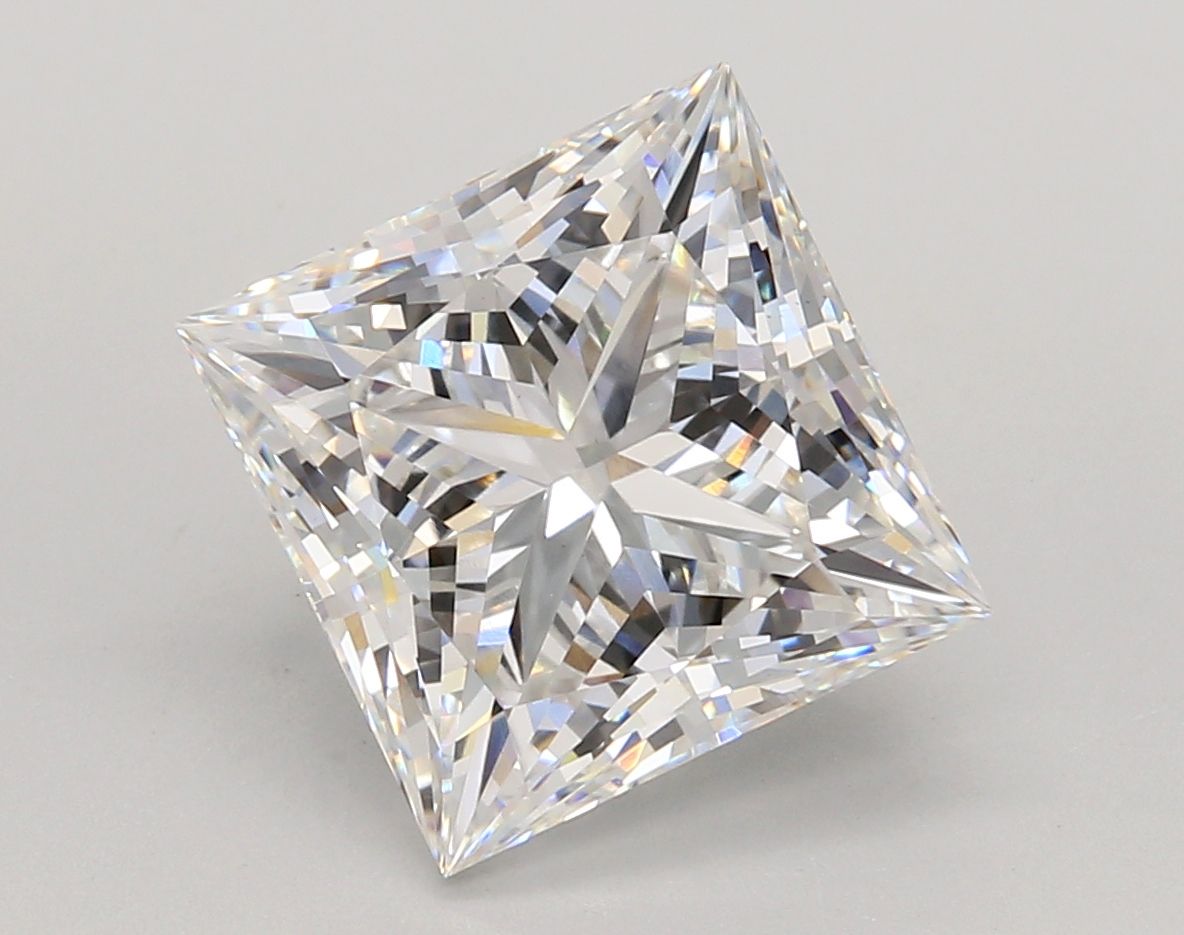 5.07 ct. princess Lab Grown Diamond front image