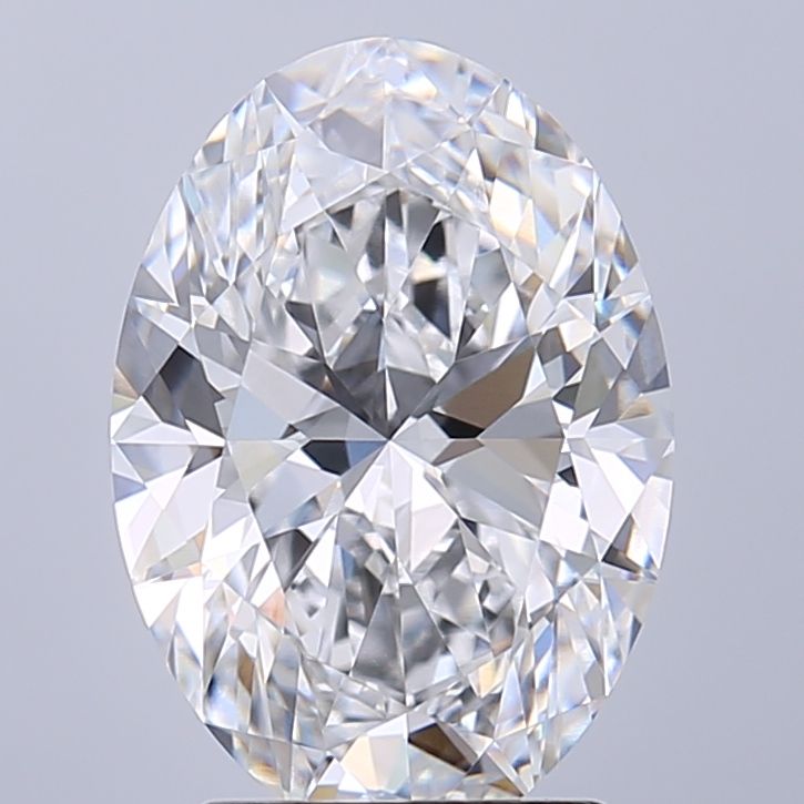 2.56 ct. oval Lab Grown Diamond front image