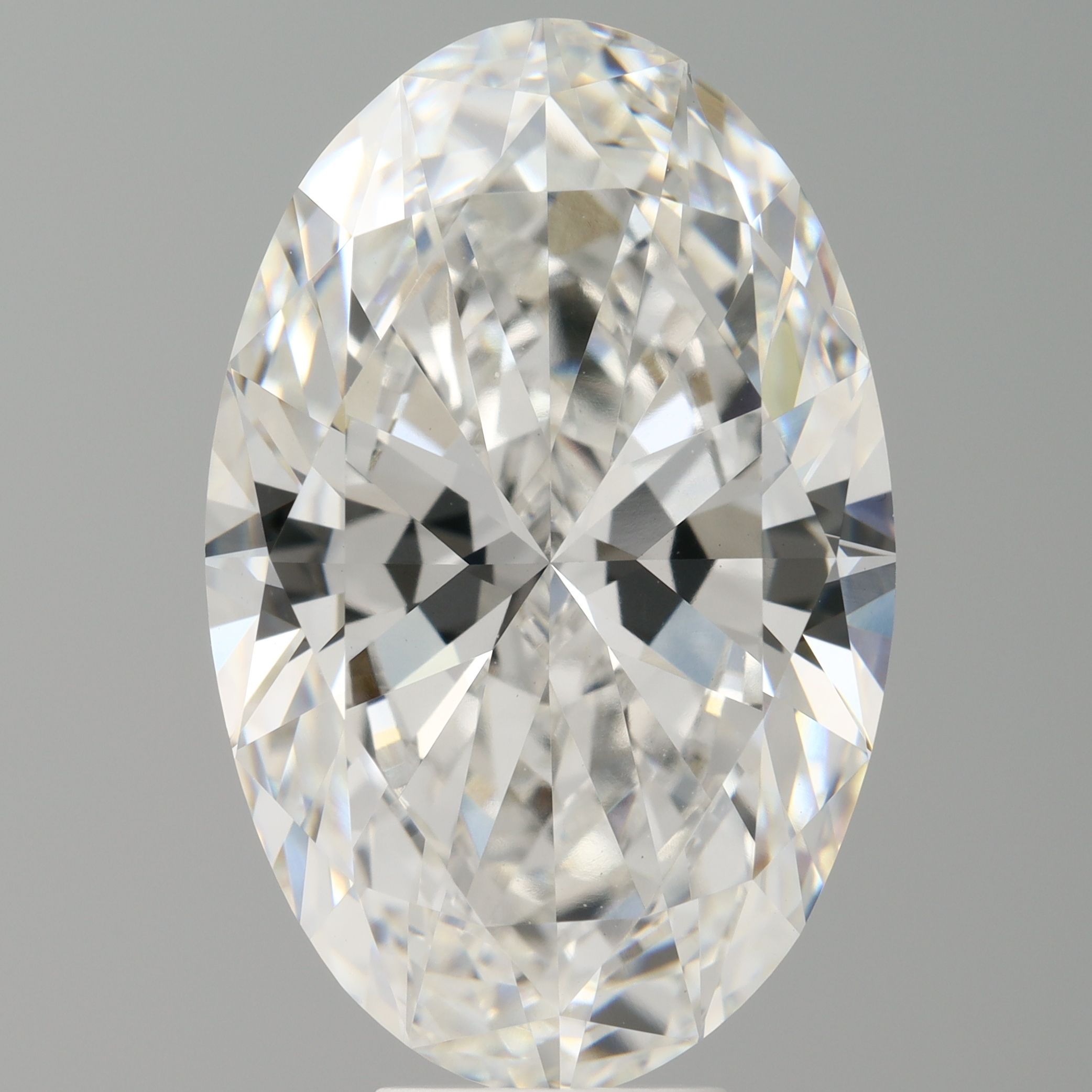 9.10 ct. oval Lab Grown Diamond front image
