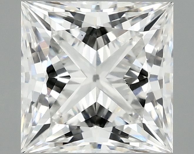 2.10 ct. princess Lab Grown Diamond front image